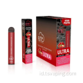 Grosir vapus sekali pakai asap ultra 2500 puff vape